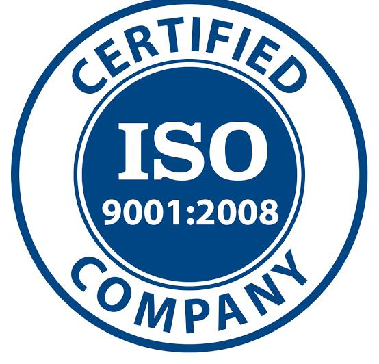 ISO 9001:2008 Certificate
